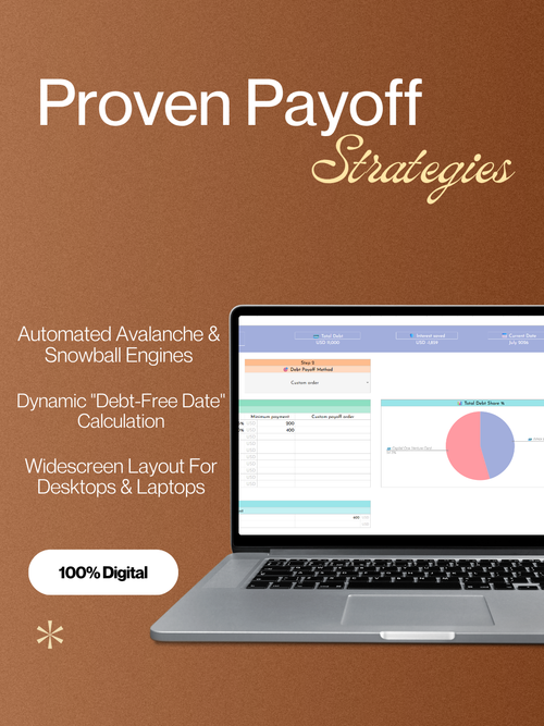 The Ultimate Debt Eliminator & Payoff Tracker